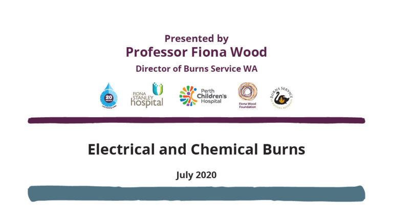 Electrical and chemical burns