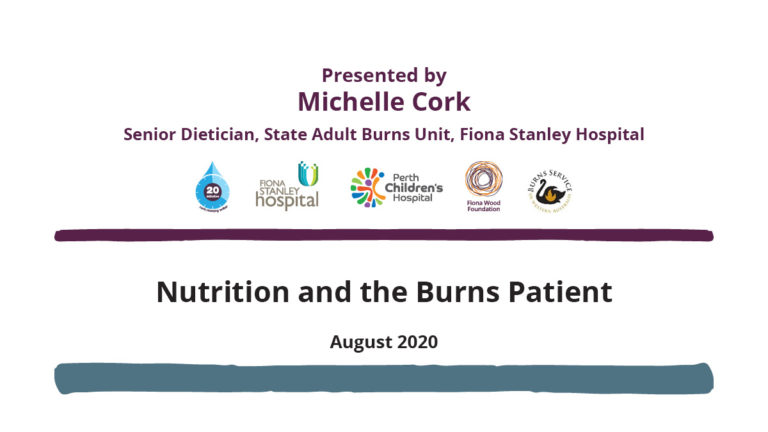 Nutrition and the burns patient